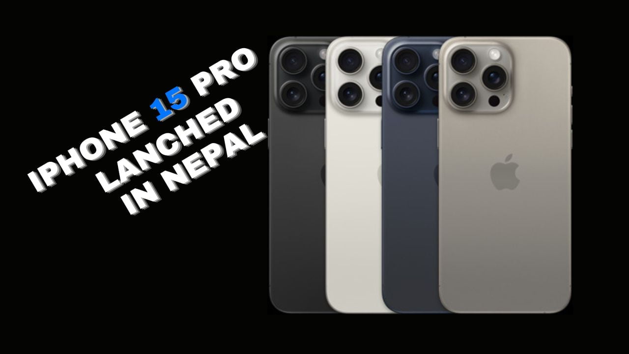 iPhone 15 pro price in Nepal